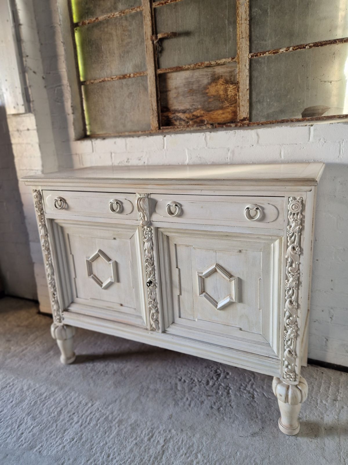 Antique Sideboard Buffet, 1800s photo for sale