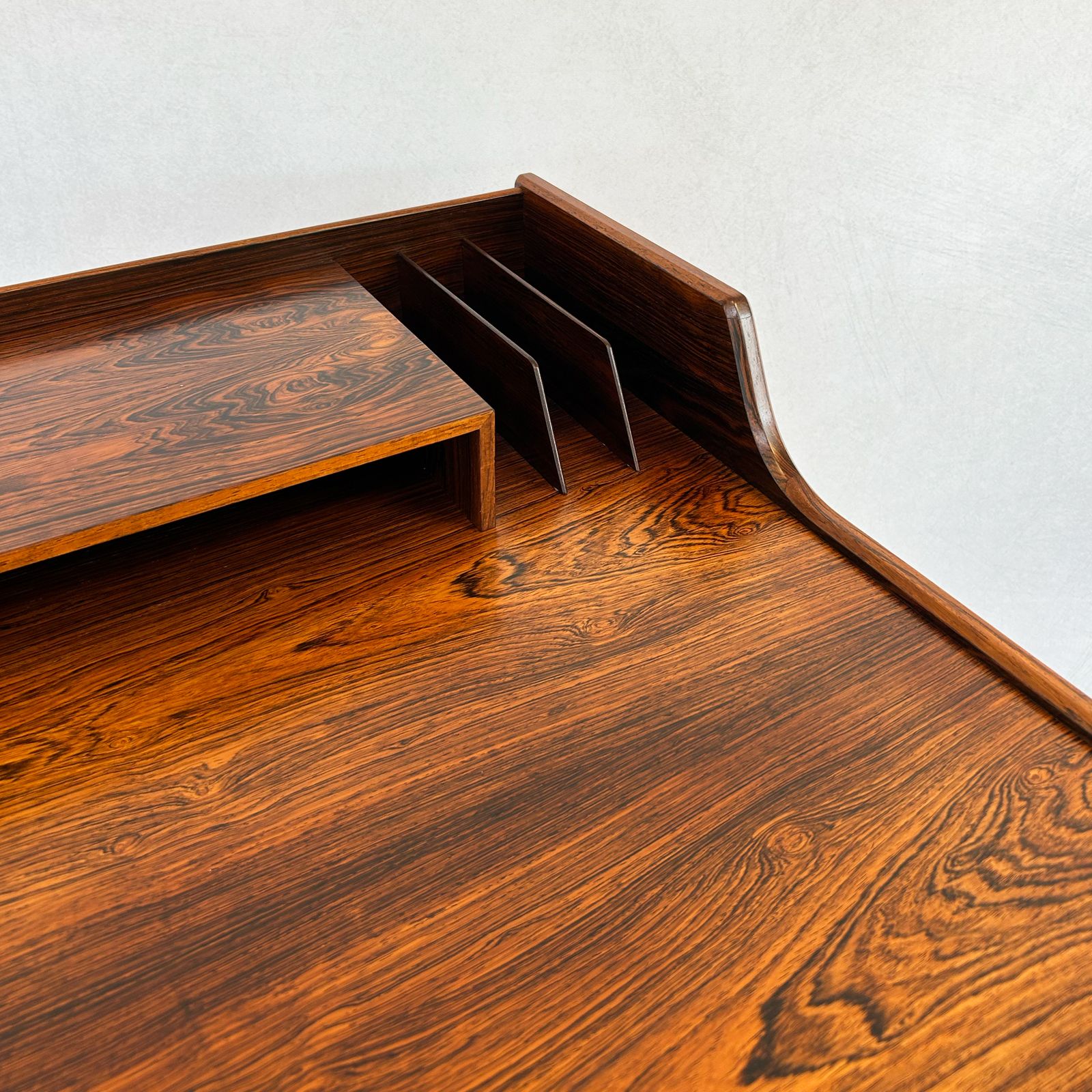 Arne Wahl Iversen Model 65 Rosewood Desk photo furniture