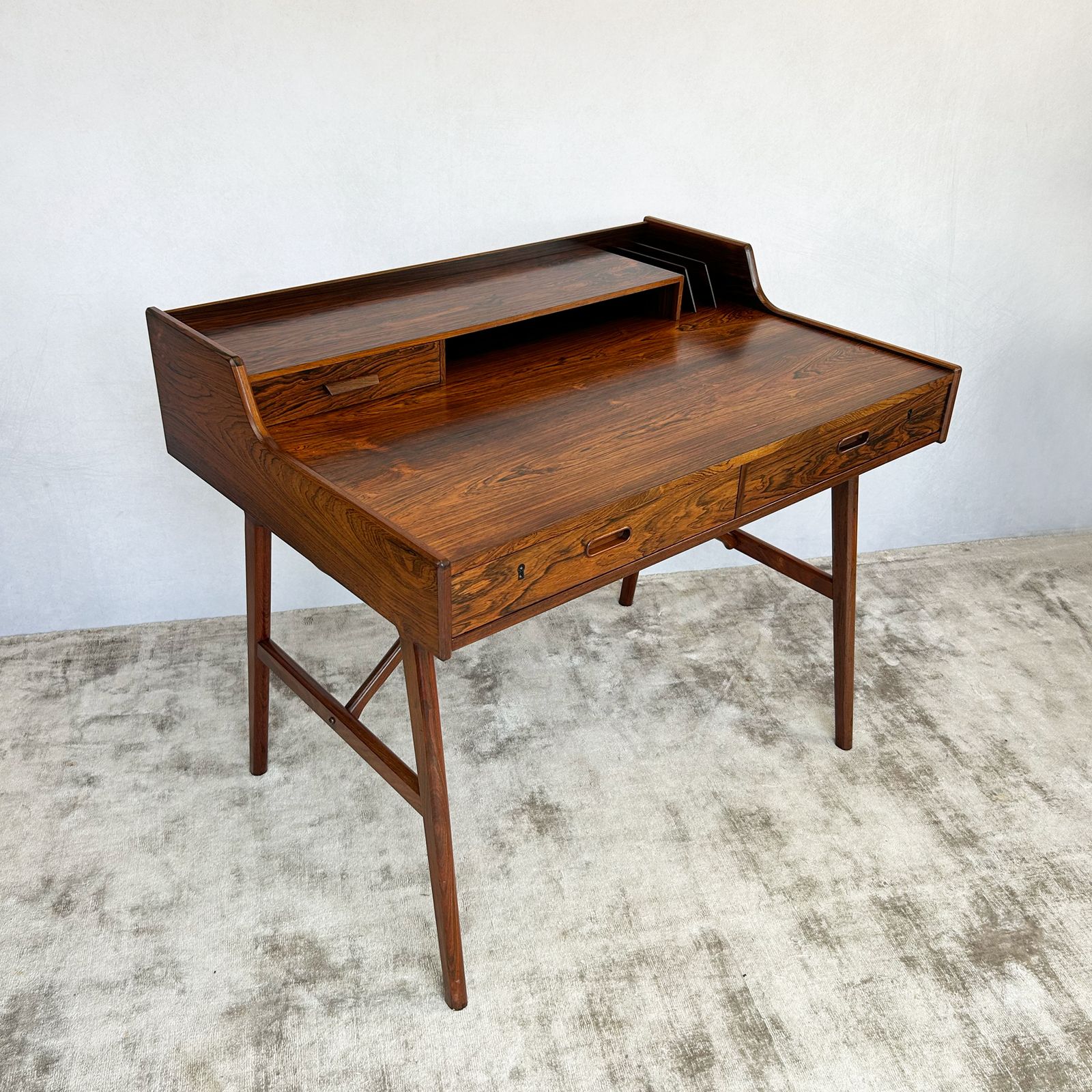 photo for sale Arne Wahl Iversen Model 65 Rosewood Desk