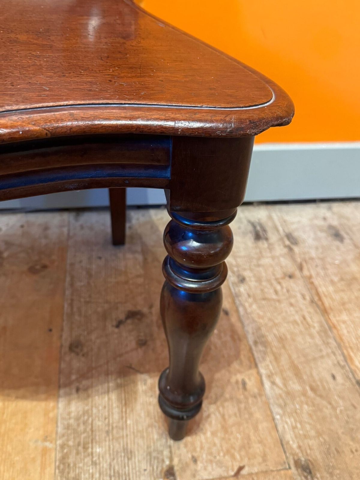 Victorian Mahogany Hall Chair, 1800s photo vinterior
