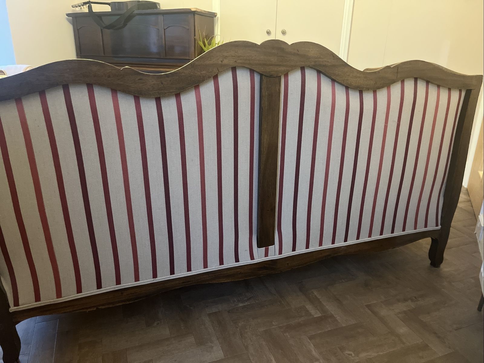 photo for sale French Style Carved Wood Sofa / Canapé