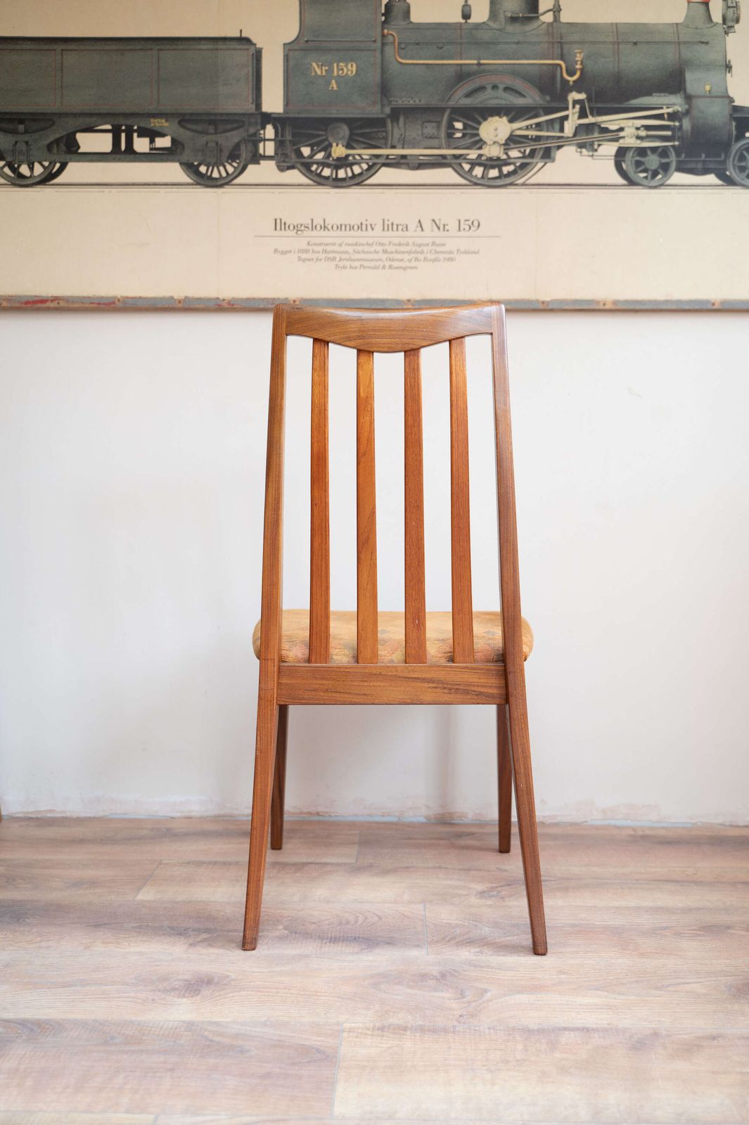 photo furniture Set Of 4 G Plan Teak High Back Dining Chairs