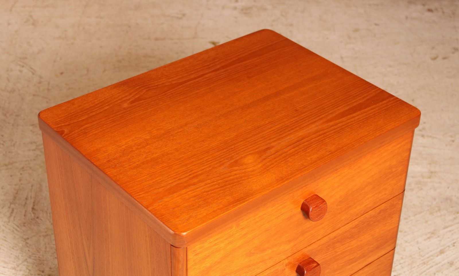 Vintage Mid Century Style Teak Chest Of Drawers By Stag photo vintage