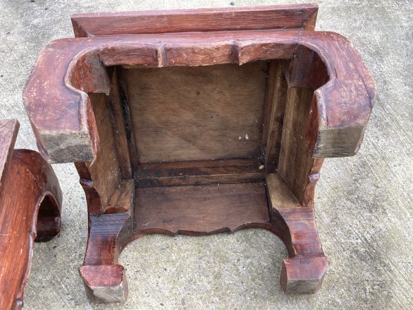 A Fine Pair Of Large Antique Chinese Display Stands photo vinterior
