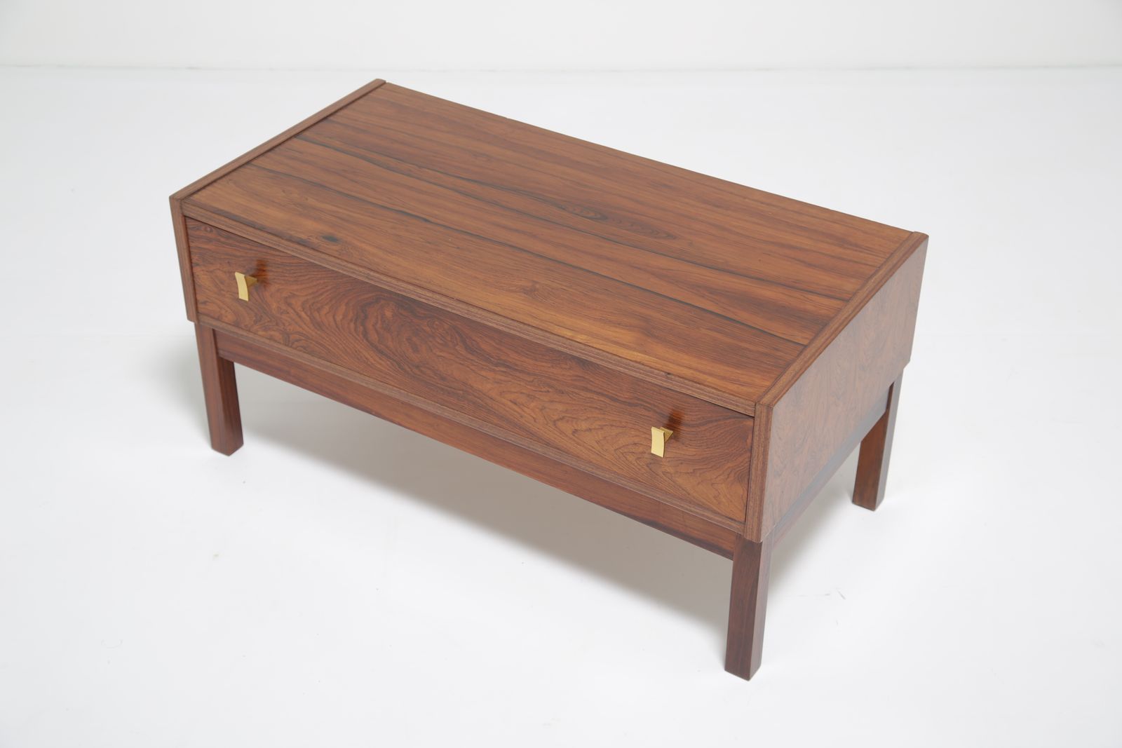 Vintage Swedish Rosewood Media Drawer Unit, 1960s photo for sale