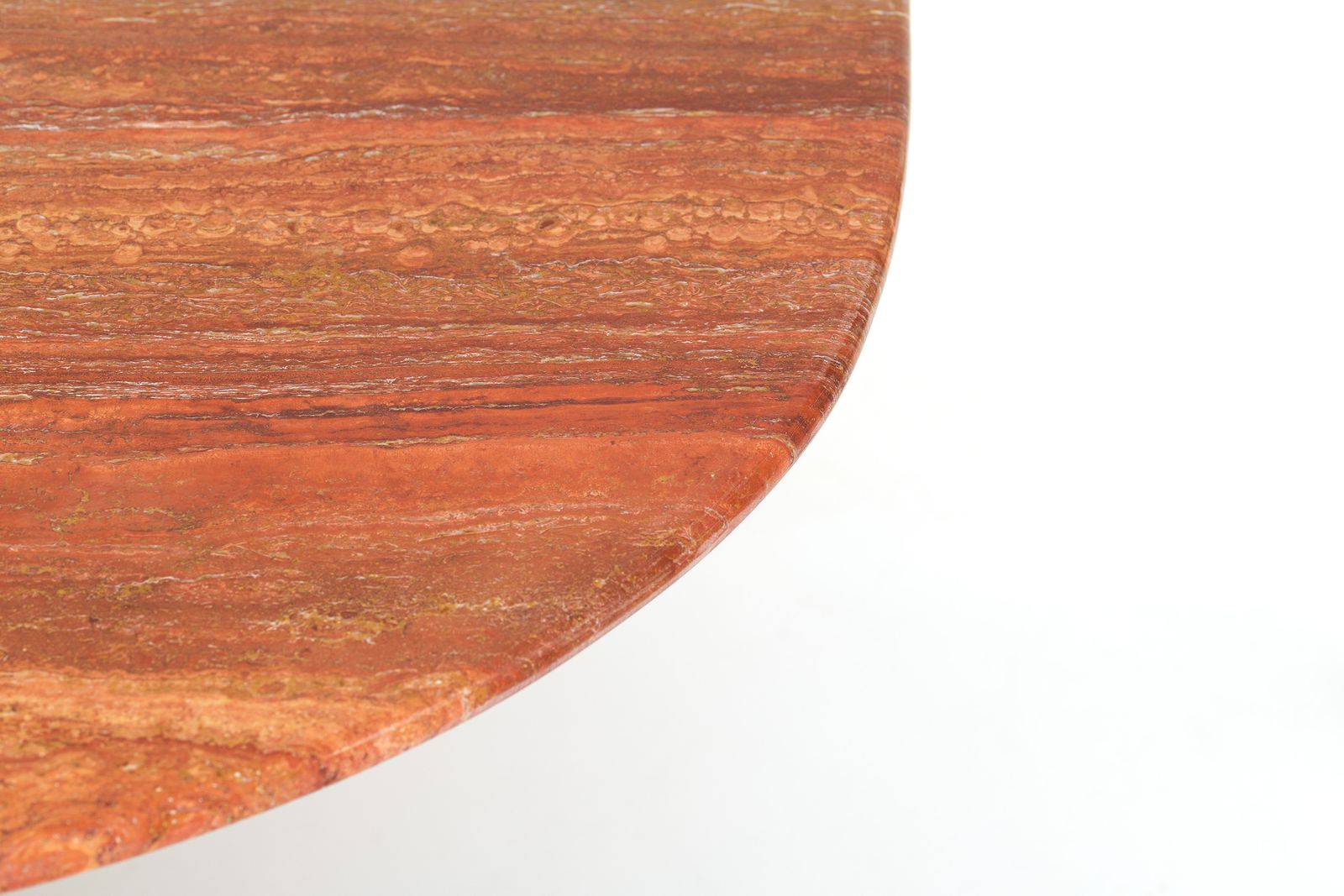 Dining Table ‘Tobia’ In Red Traverine   Afra And Tobia Scarpa photo Furniture