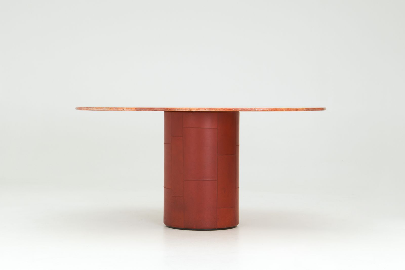 photo for sale Dining Table ‘Tobia’ In Red Traverine   Afra And Tobia Scarpa