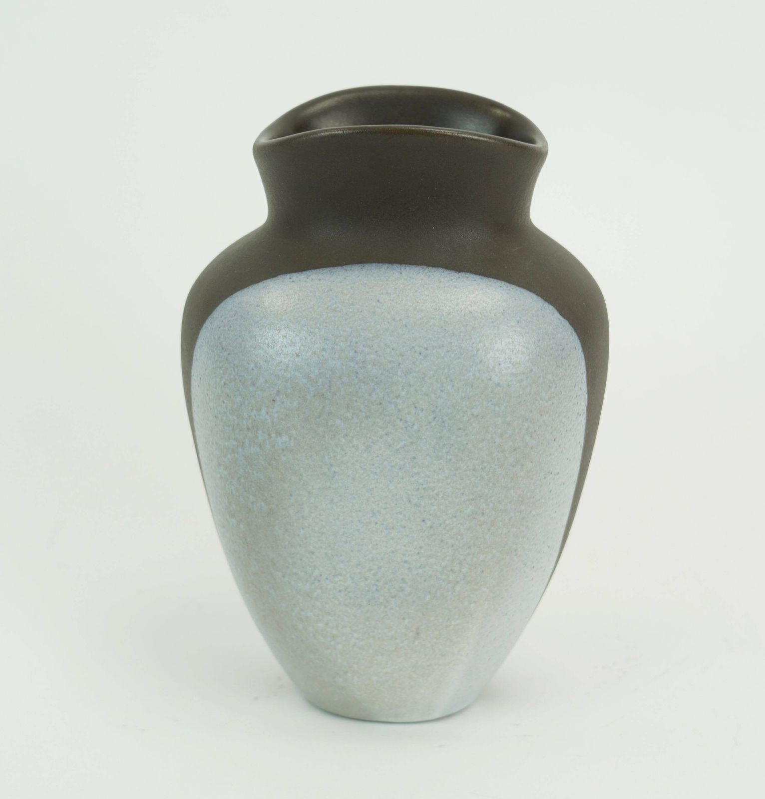 German Mid Century Vase By Majolika Karlsruhe, Fridegart Glatzle, 1950s photo buy