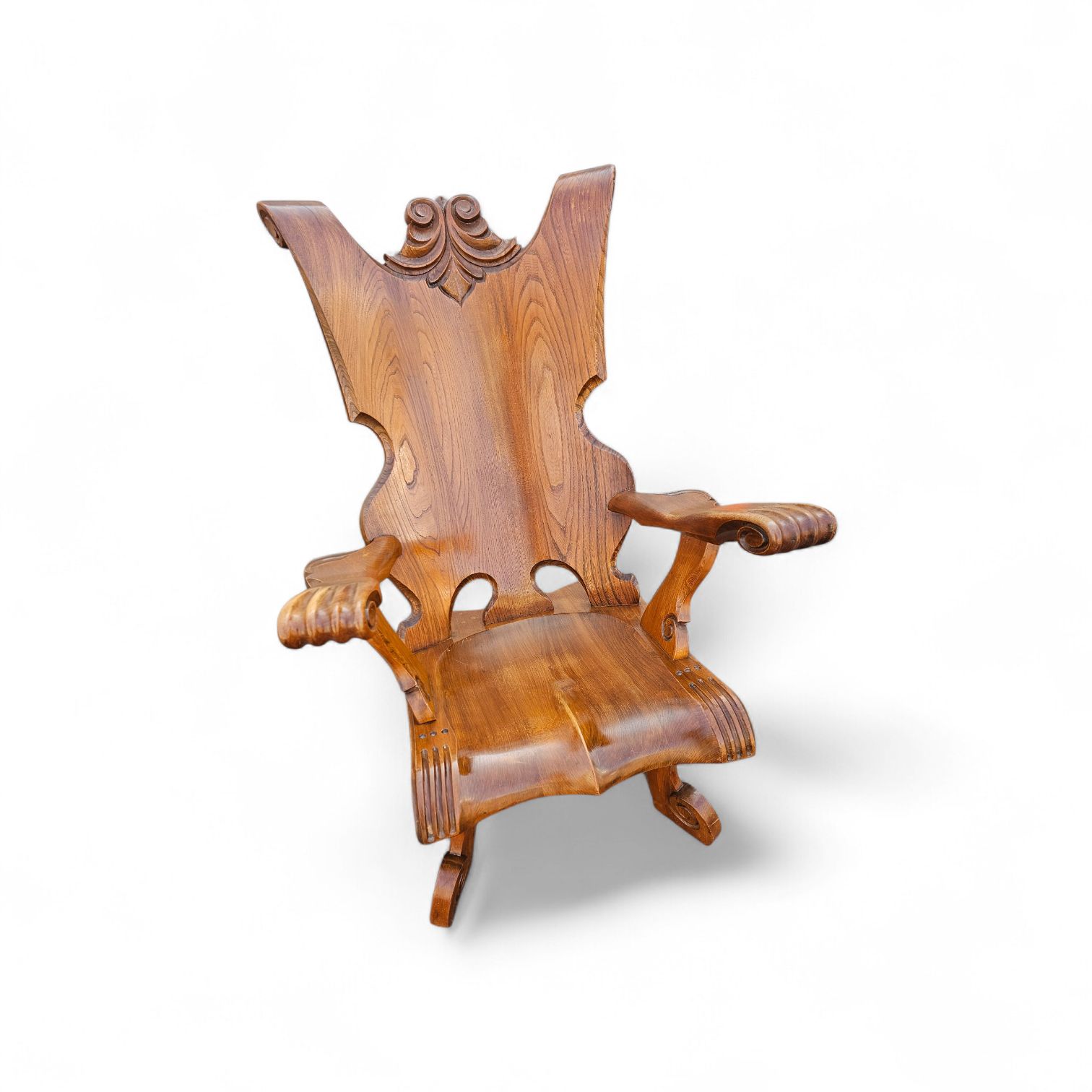 Oirschot Oak Chair / Heer Stoel / Gentleman Chair / Claw Chair / 1960s photo Furniture