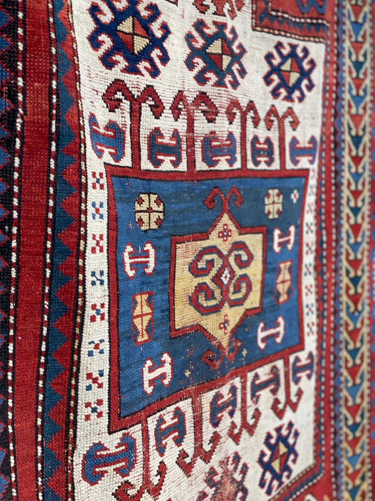 Antique Caucasian Karachov Prayer Rug photo 3995.0