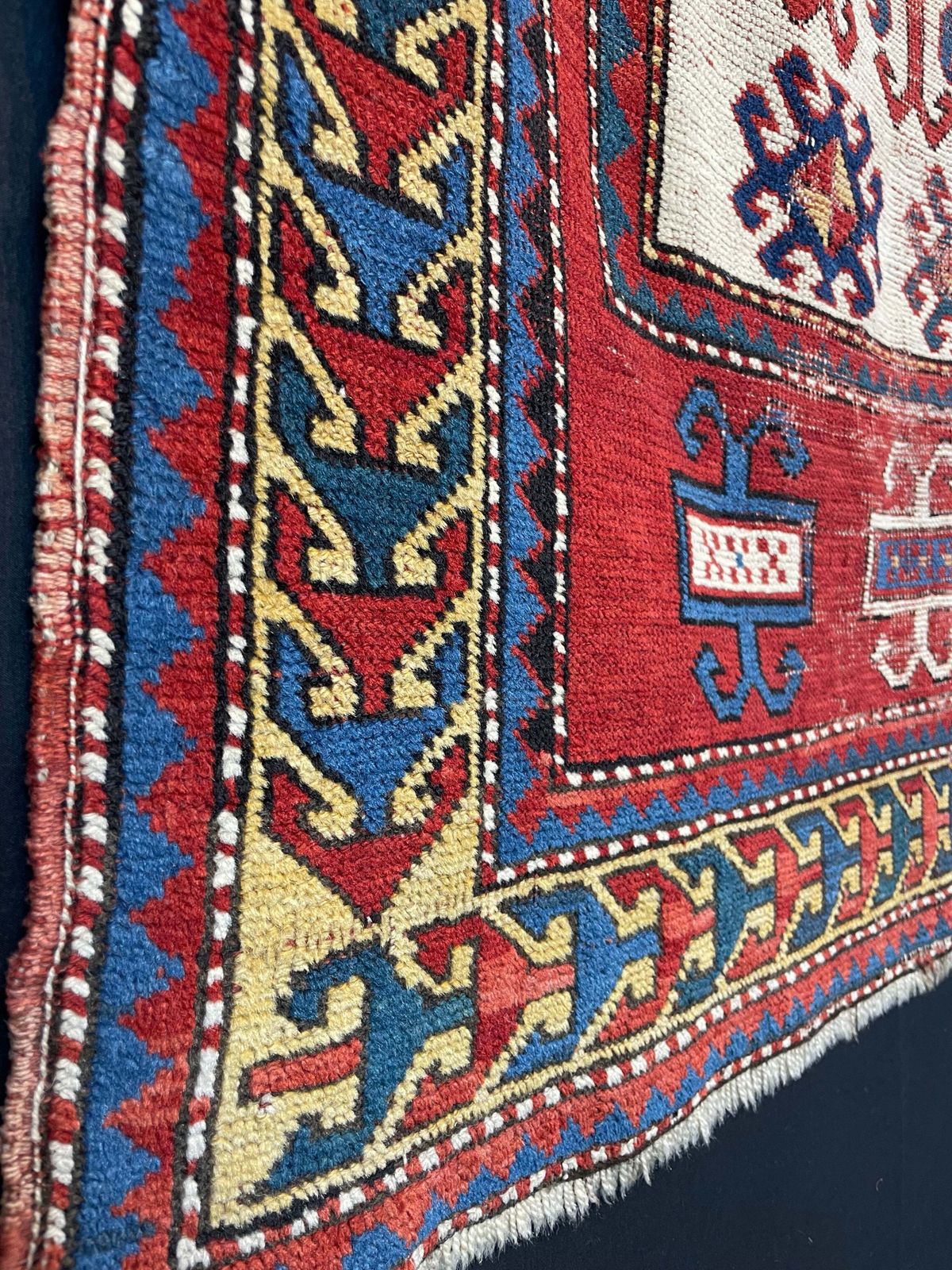 photo for sale Antique Caucasian Karachov Prayer Rug