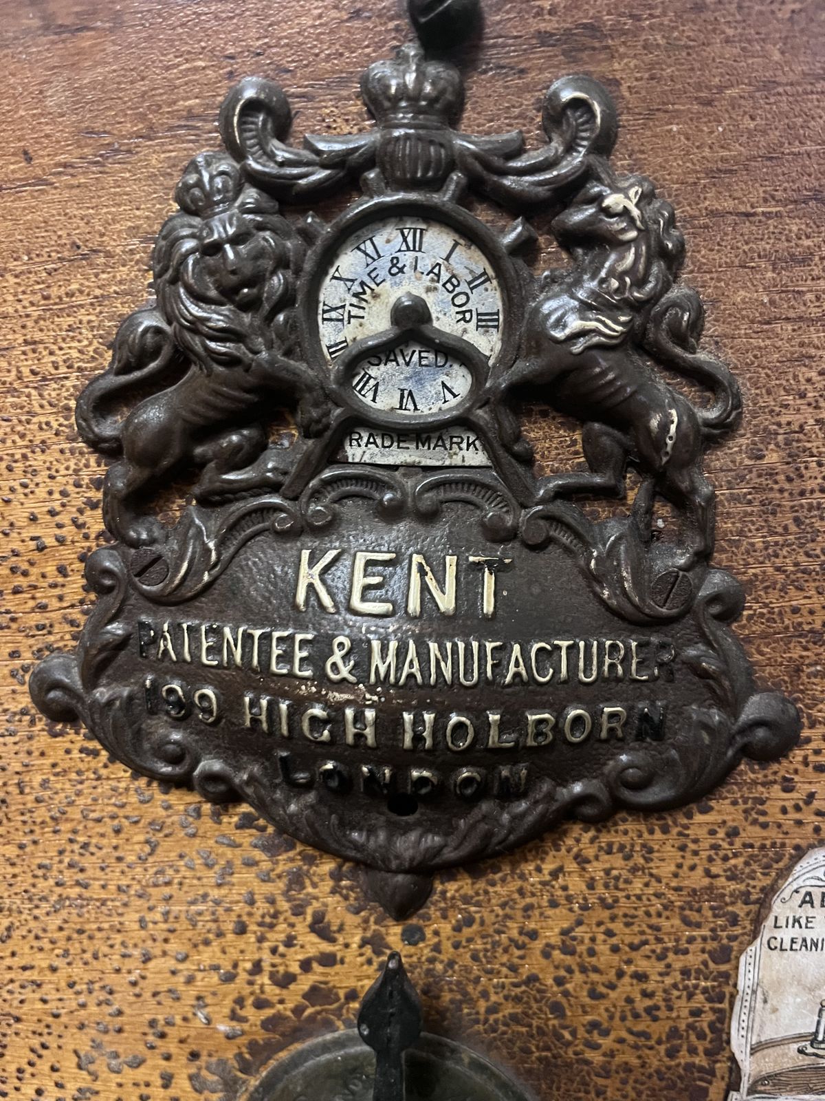 photo furniture Antique Isle Of Wight Retailer Knife Polisher And Sharpener