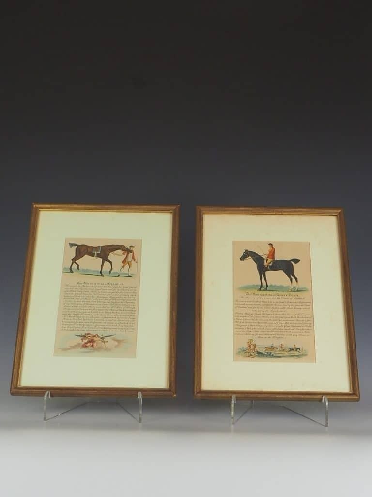 Two 19th Century Engravings “The Sportsman’s Pocket Companion” By James Roberts And Engraved By Henry Roberts photo furniture