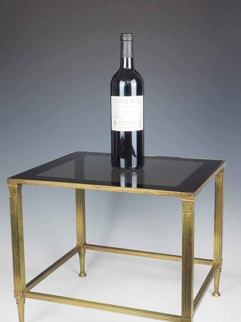 Mid Century Brass Coffee / Side Table photo Furniture