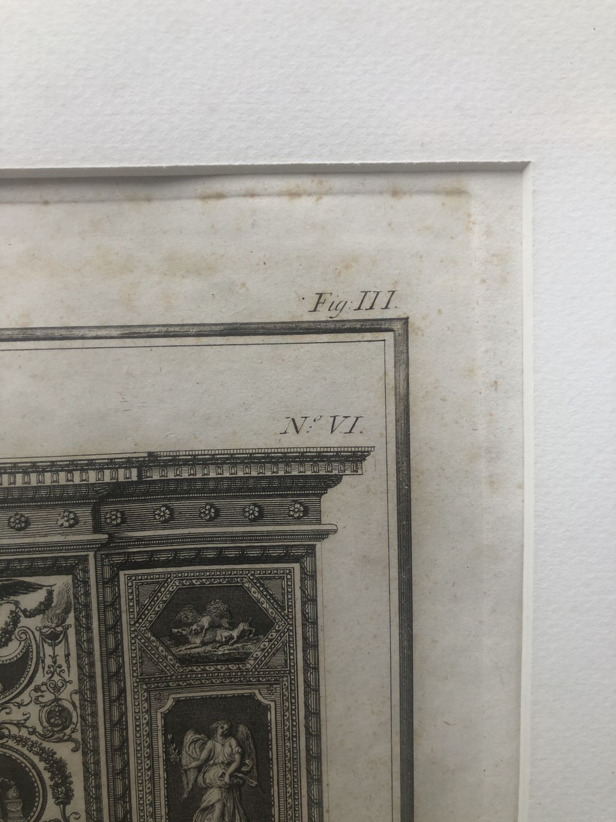 photo vintage Logge Del Vaticano, 1802 Selection Of Prints From Volume Of 13