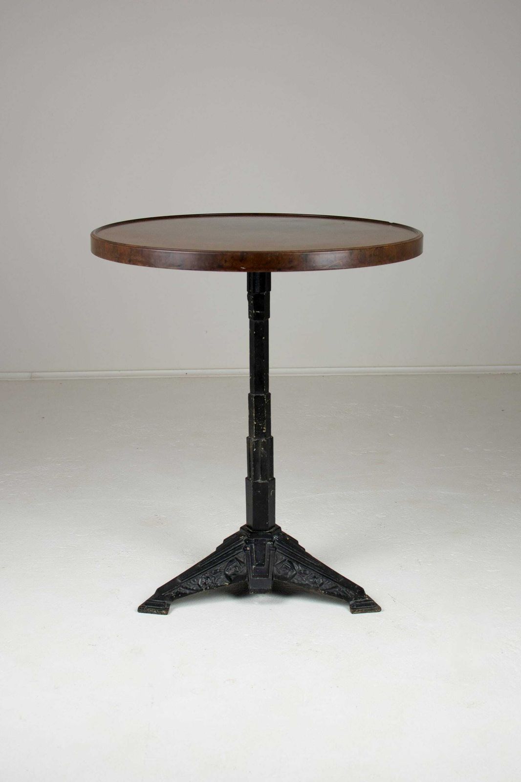 Louis Vuitton Cast Iron Bistro Table With Bakelite Top, France C.1930s photo buy