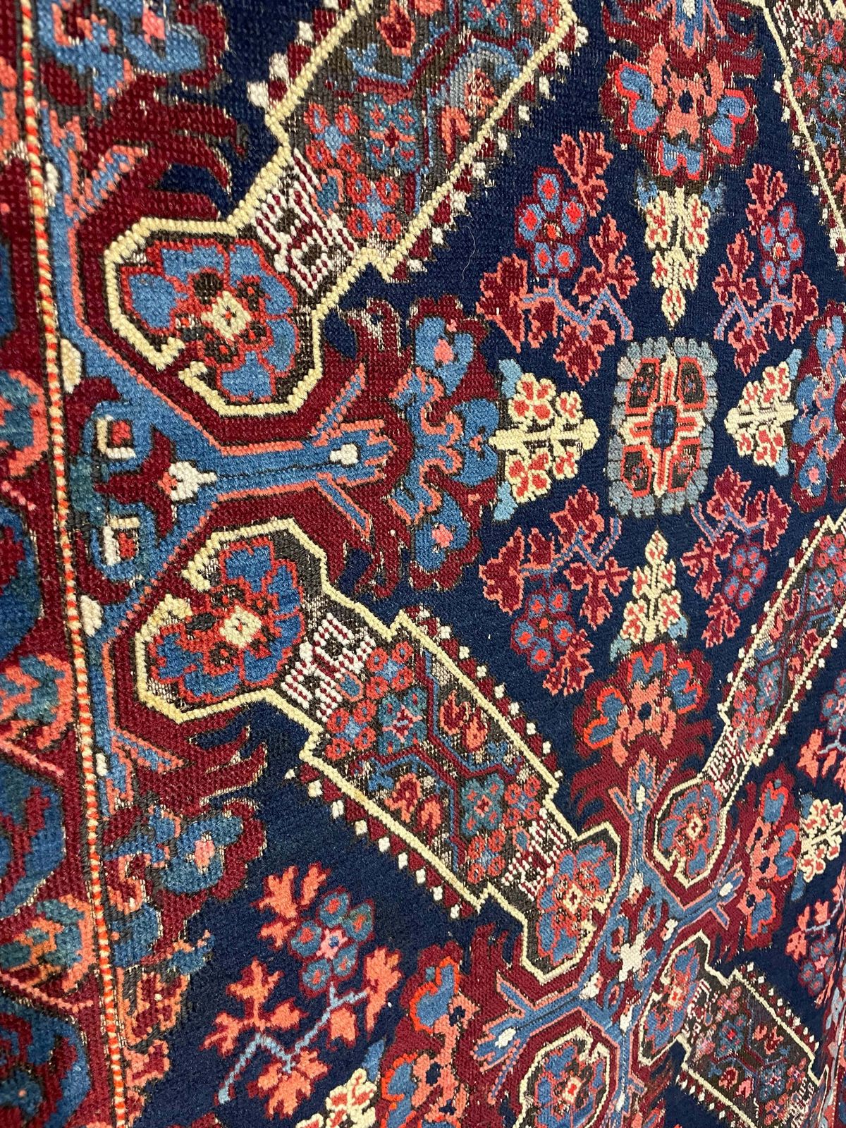 Antique Caucasian Seychour Rug photo for sale