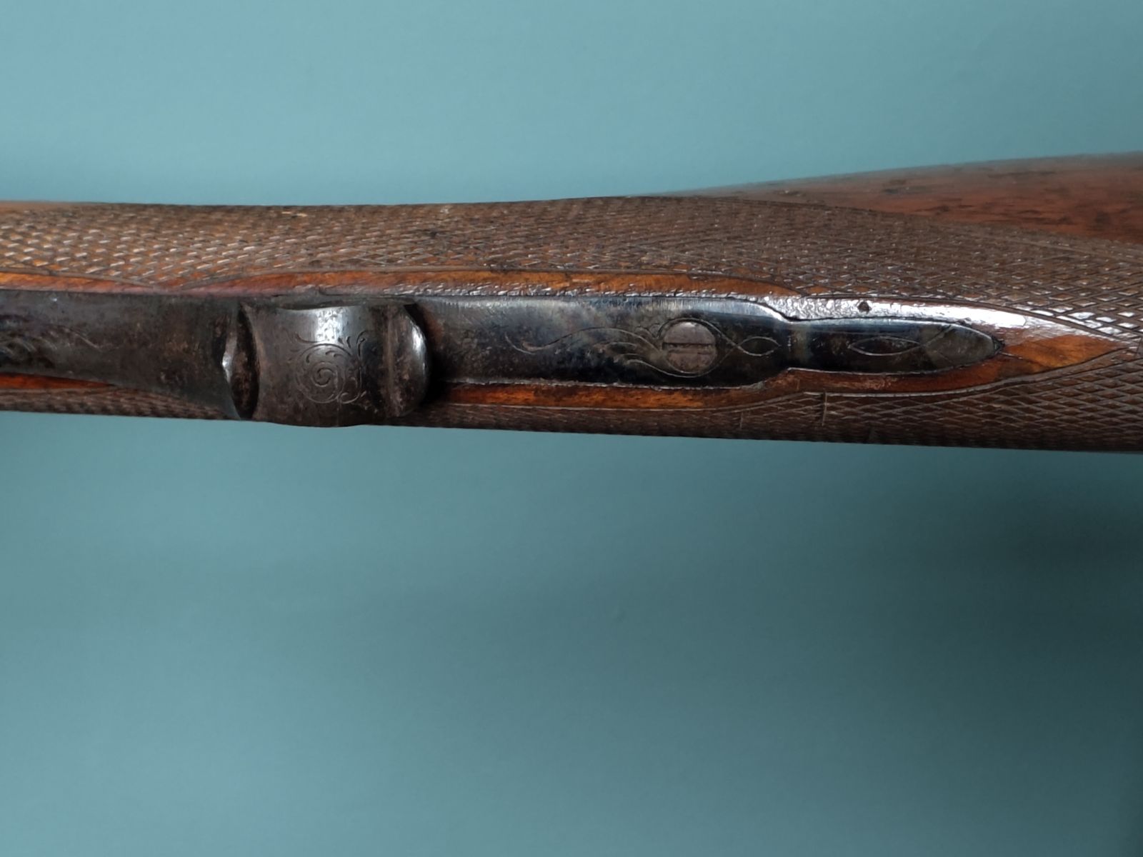 Art Finely Crafted Belgian Decorative Lodge Rifle, Engraved & Carved (C. 1893–1930) photo