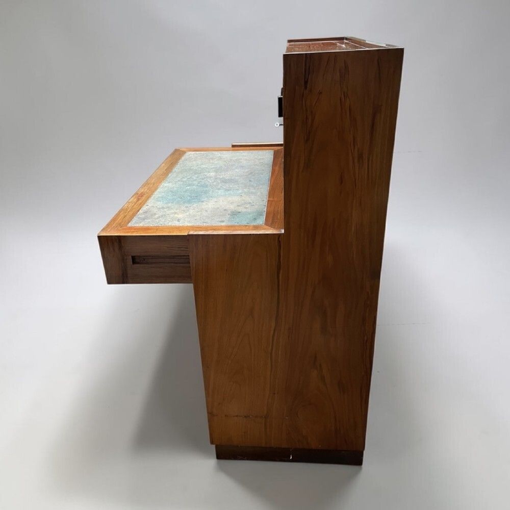 A Compact Desk In Walnut photo buy