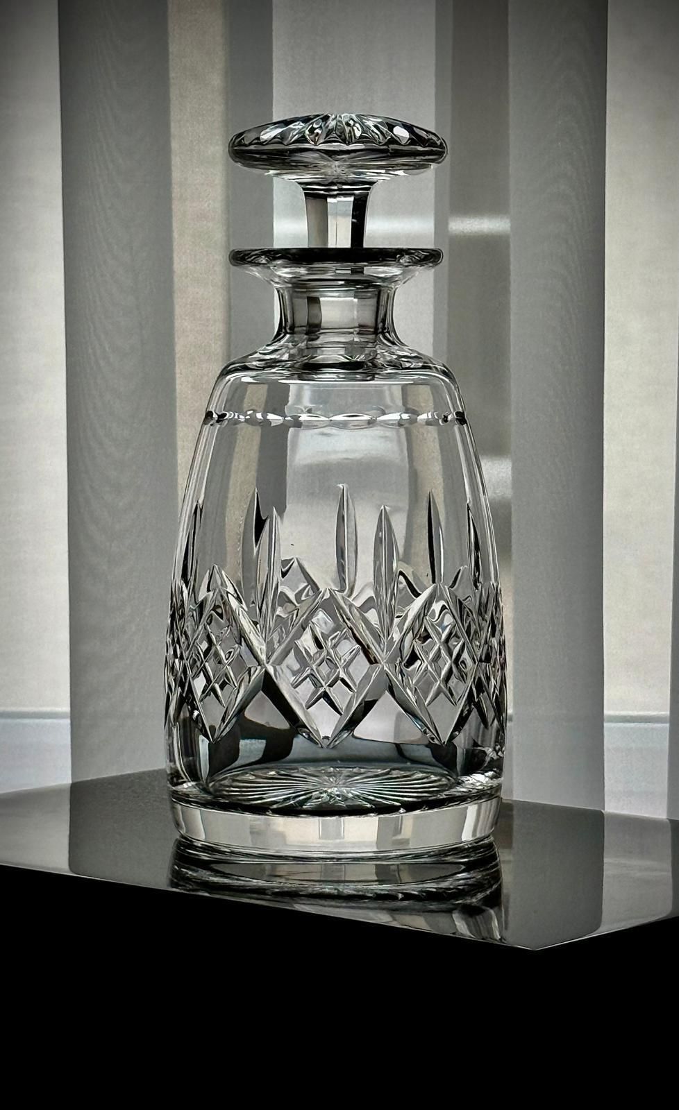 Stuart Crystal Glengarry Whisky Decanter, Cambridge Pattern