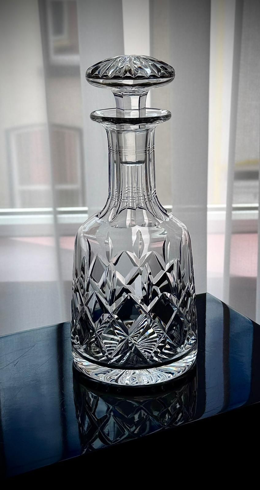 Stuart Crystal Ashford Whisky Decanter, Cut Glass photo vinterior