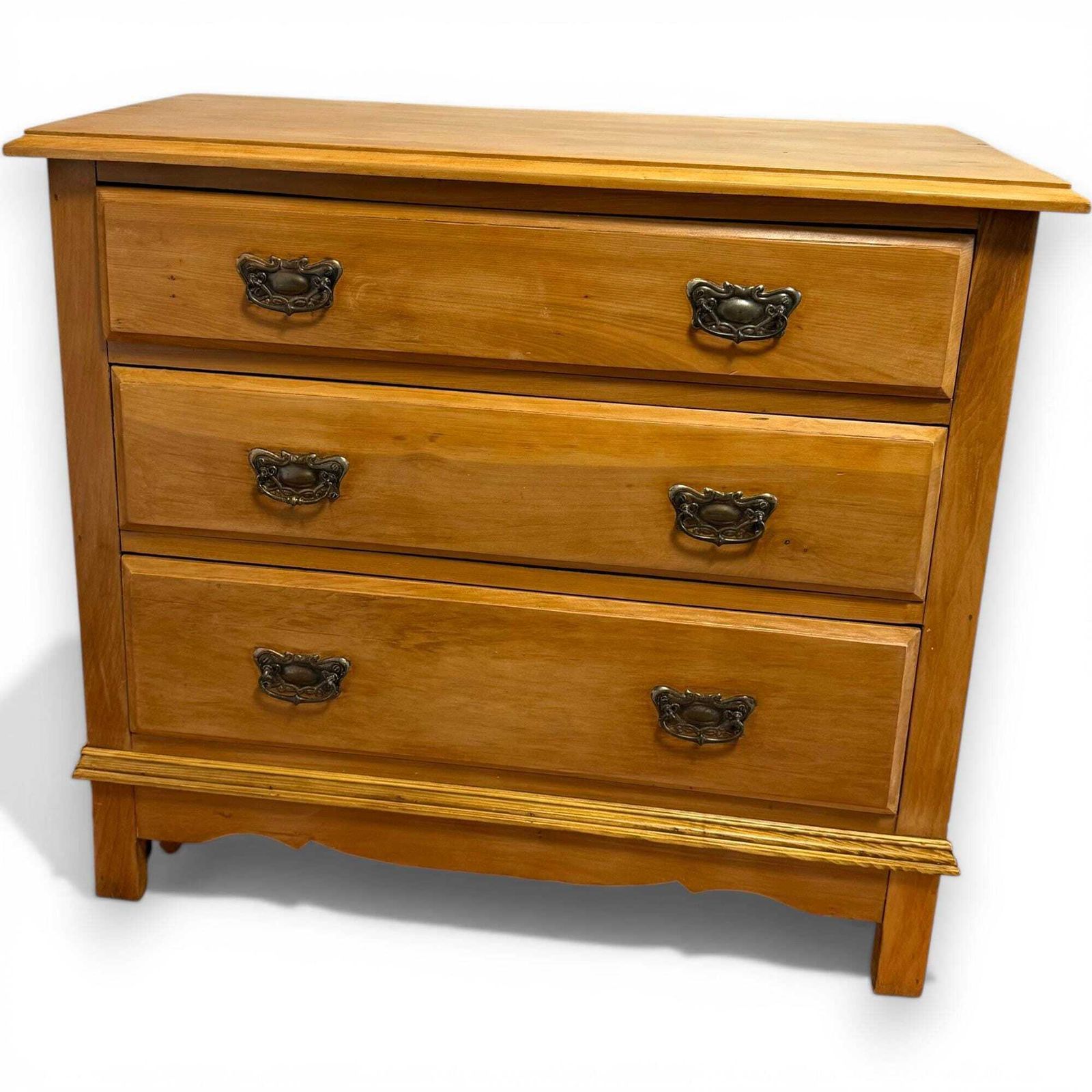 Antique Victorian Pine Chest Of Drawers Stripped Pine Bedroom Storage