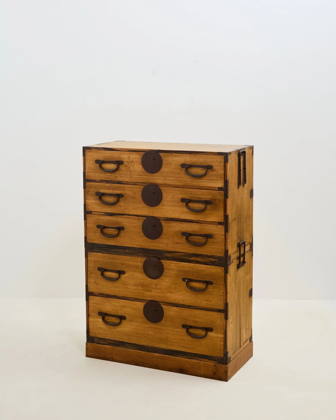 Hinoki Tansu Drawers, 1910s photo for sale