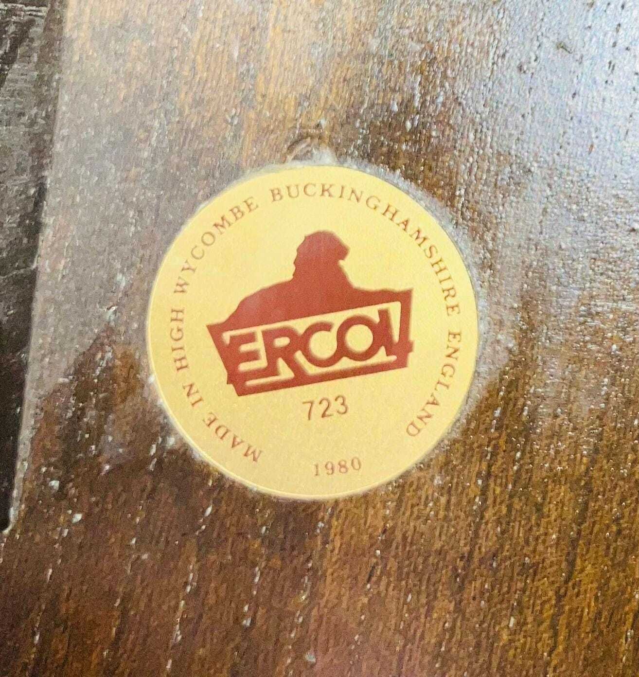 Vintage Ercol Elm Bookcase / Made In England / C1970 photo 480.0