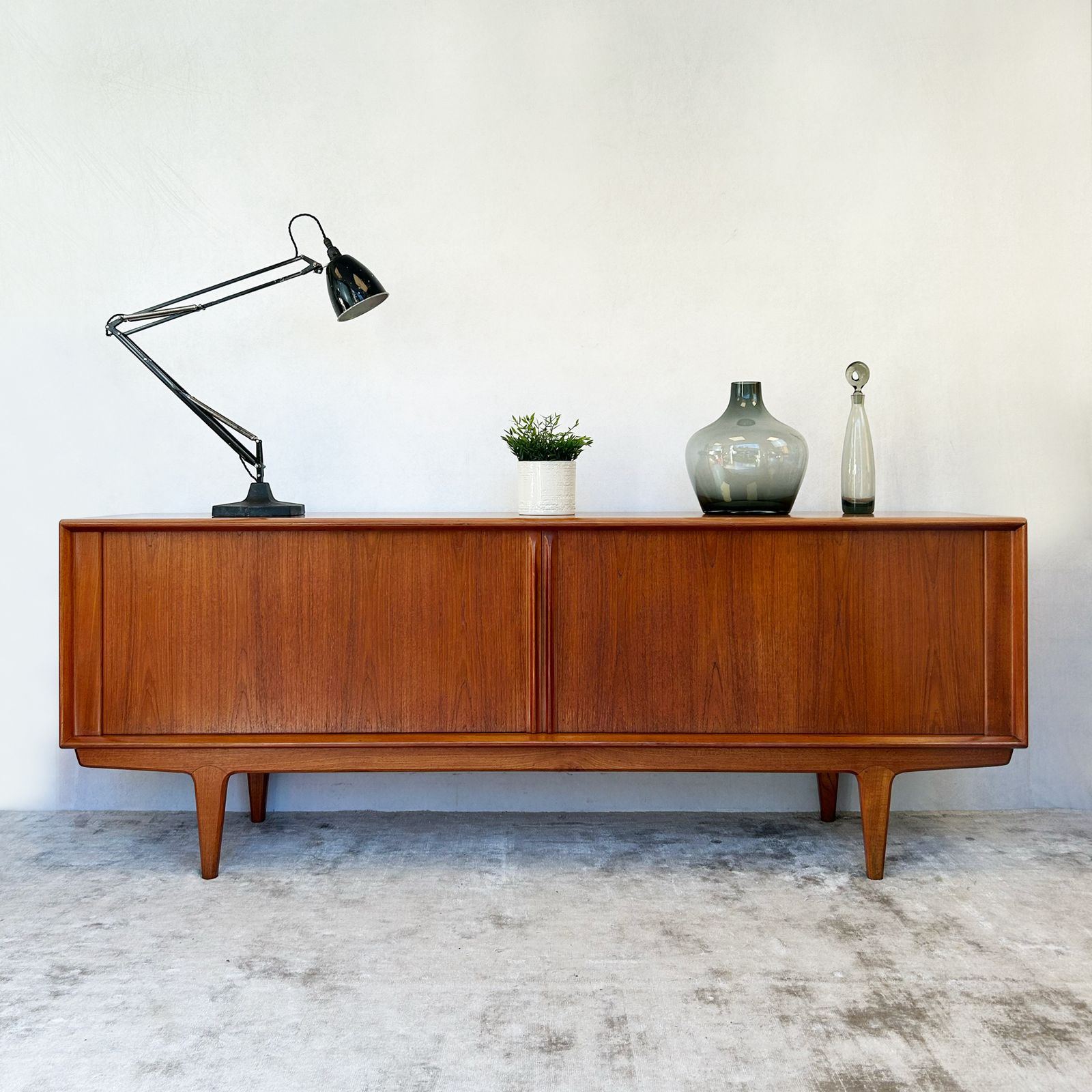 Isabel Bernhard For Pedersen & Søn Model 156 Teak Sideboard