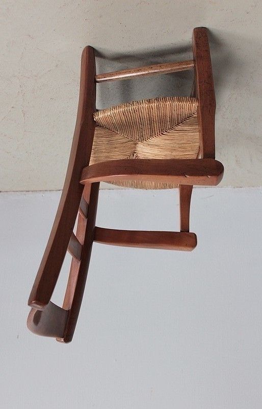 Child's Armchair In Cherry 19th photo for sale