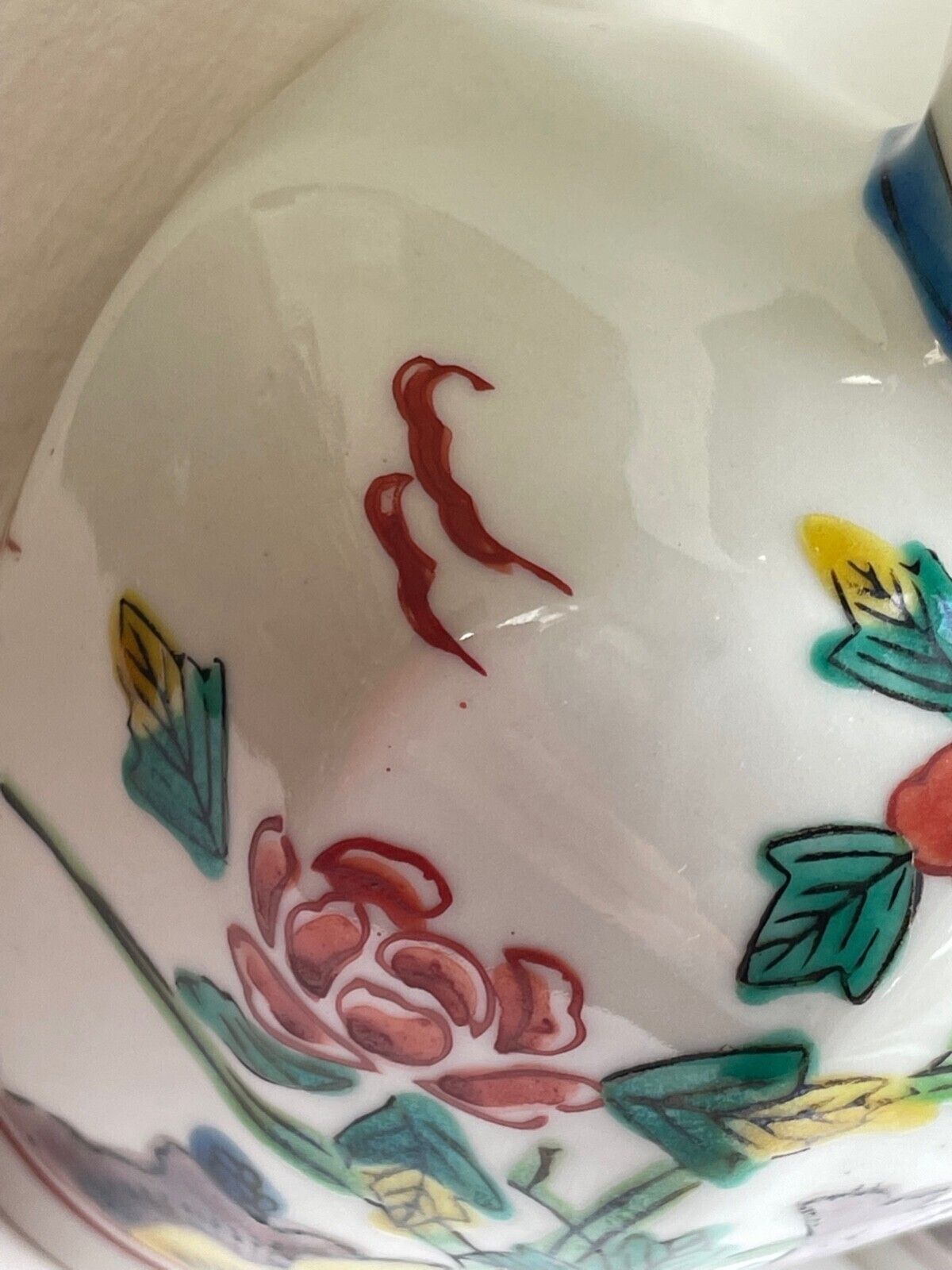 Pair Of Antique Japanese Meiji Porcelain Double Gourd Vases – Hand Painted Chrysanthemum, Signed, C.1860s photo Home Decor