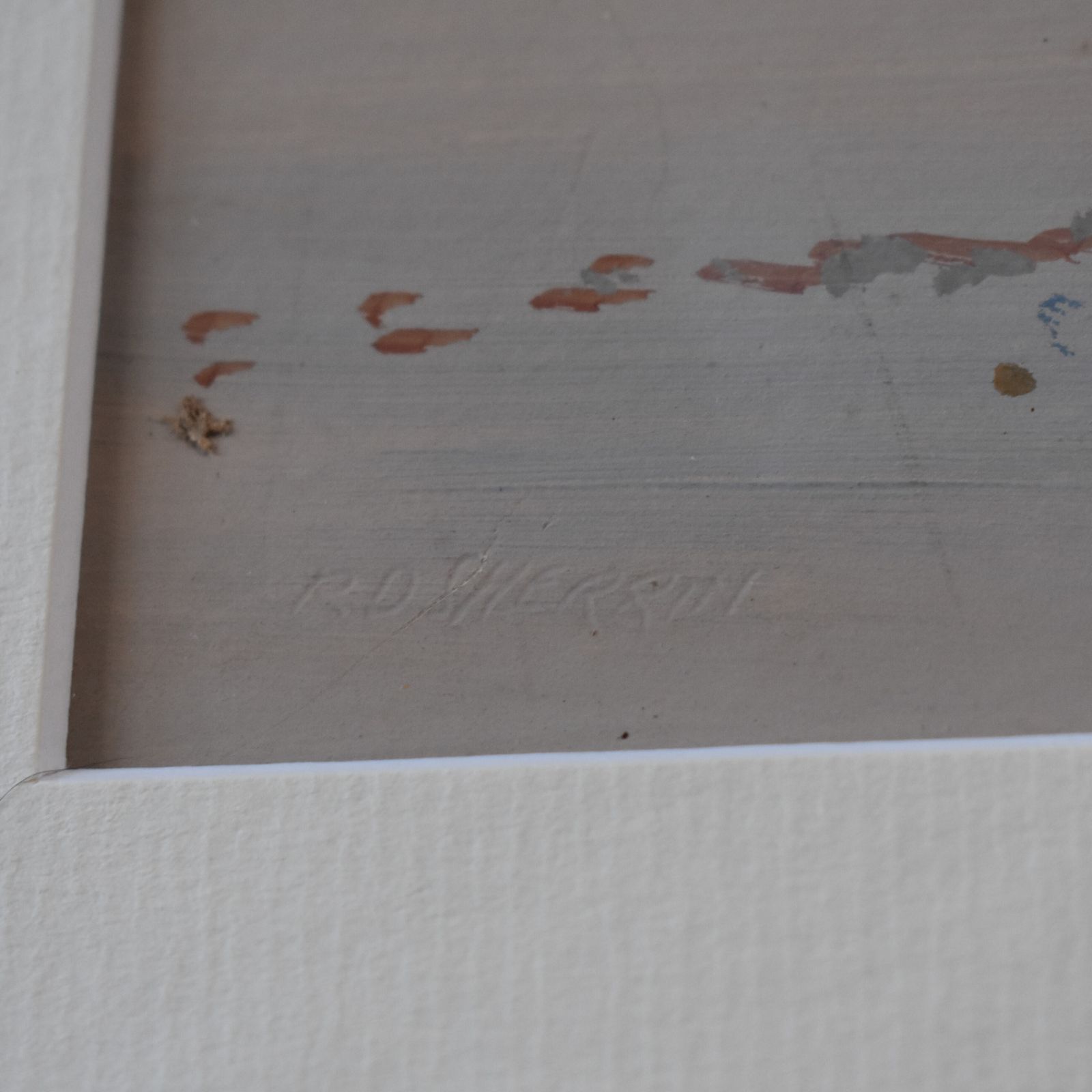 Antique 1920s Reginald Daniel Sherrin South West Seascape Watercolour Painting photo vinterior