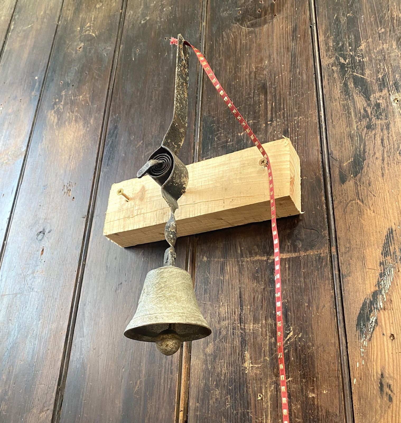 Antique Victorian Butlers Servants Call Shop Front Door Hand Pulled Bell