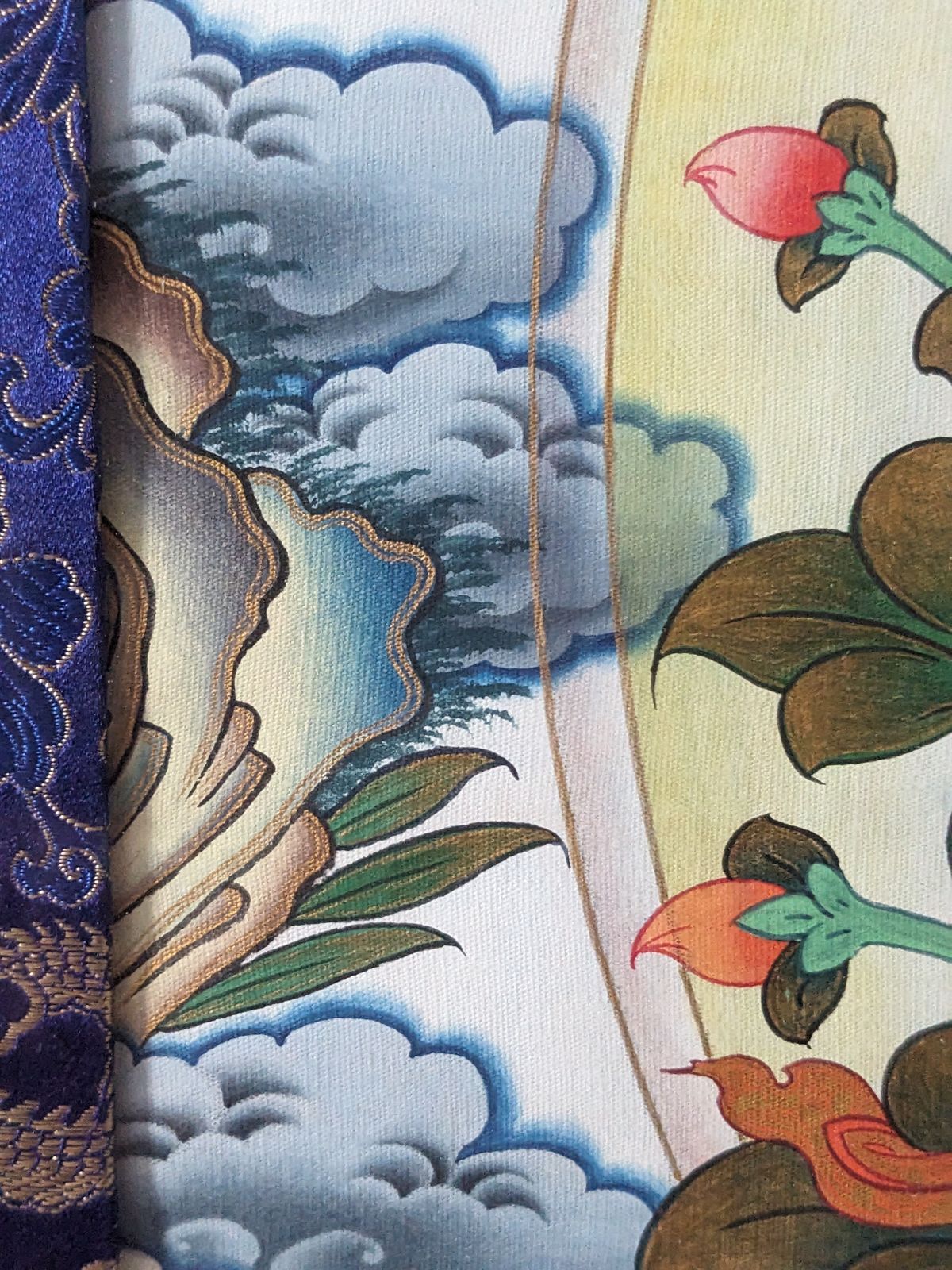 White Tara Tibetan Thangka Painting Original Art photo buy