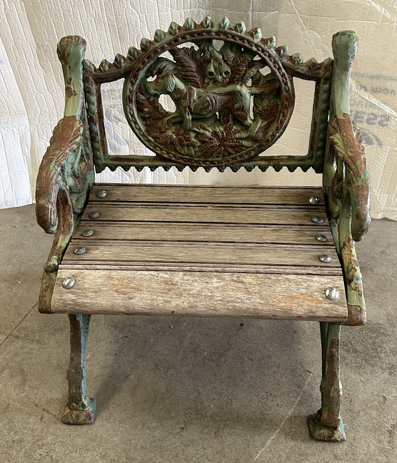 Cast Iron Garden Seating Set photo furniture