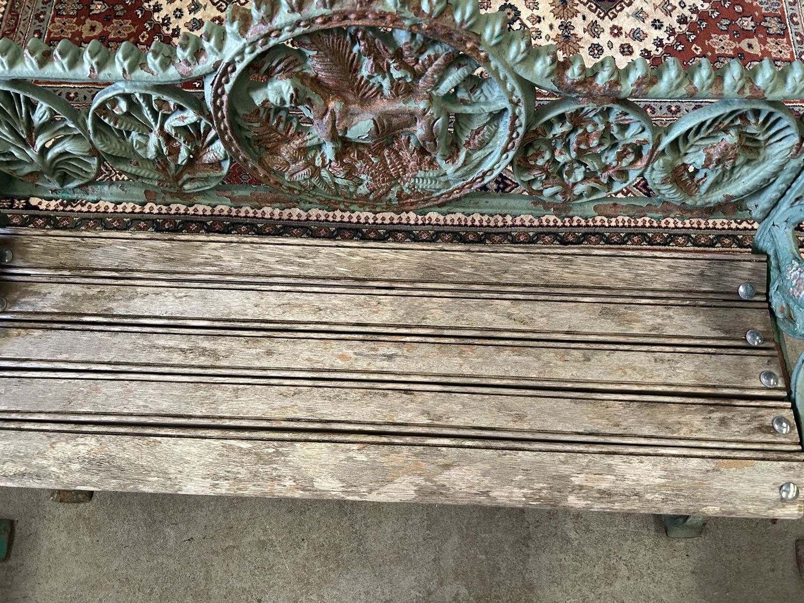 Cast Iron Garden Seating Set photo 1350.0
