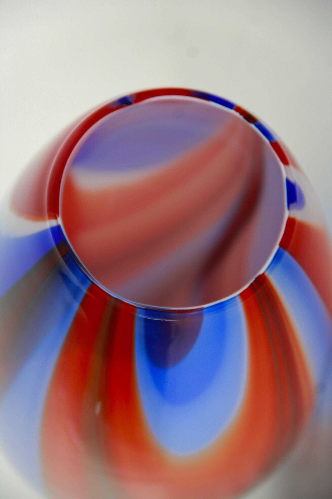 Onde, Vintage Space Age Murano Glass Vase, Italy, 1970s photo 388.0