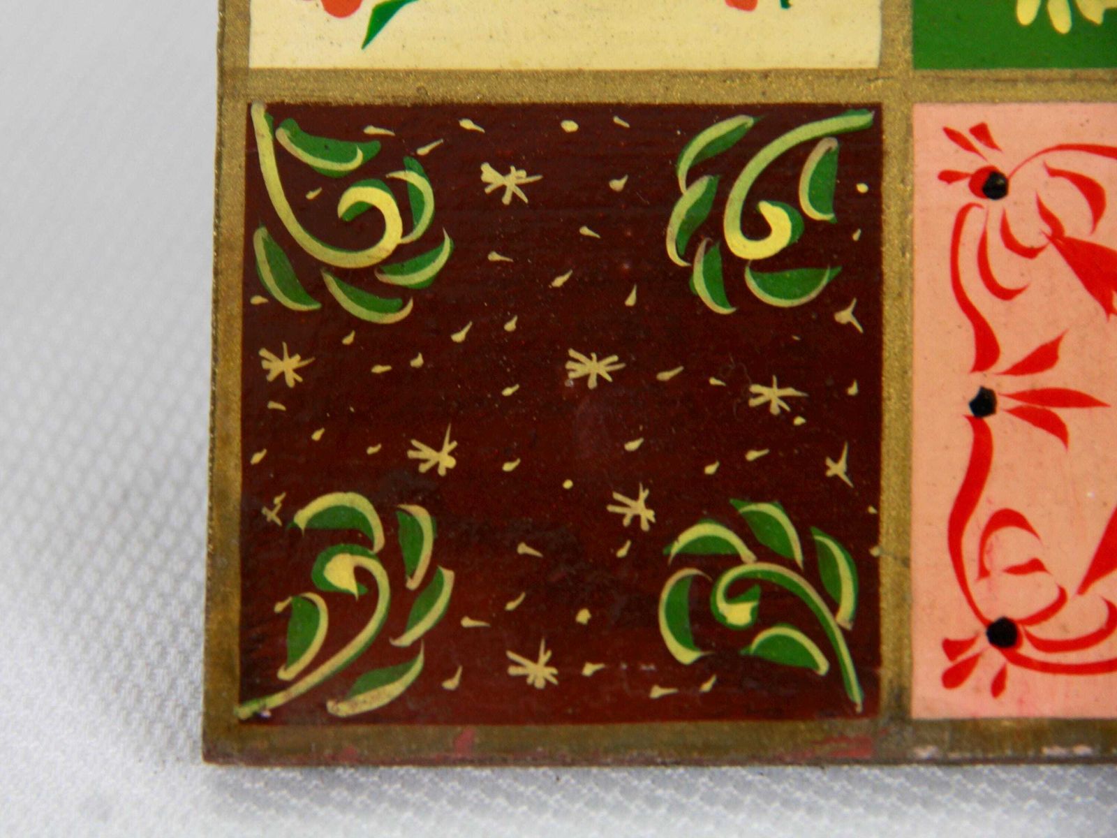 photo for sale Sottosopra, Vibtage Hand Crafted Coasters, Set Of 4, Italy, 1980s