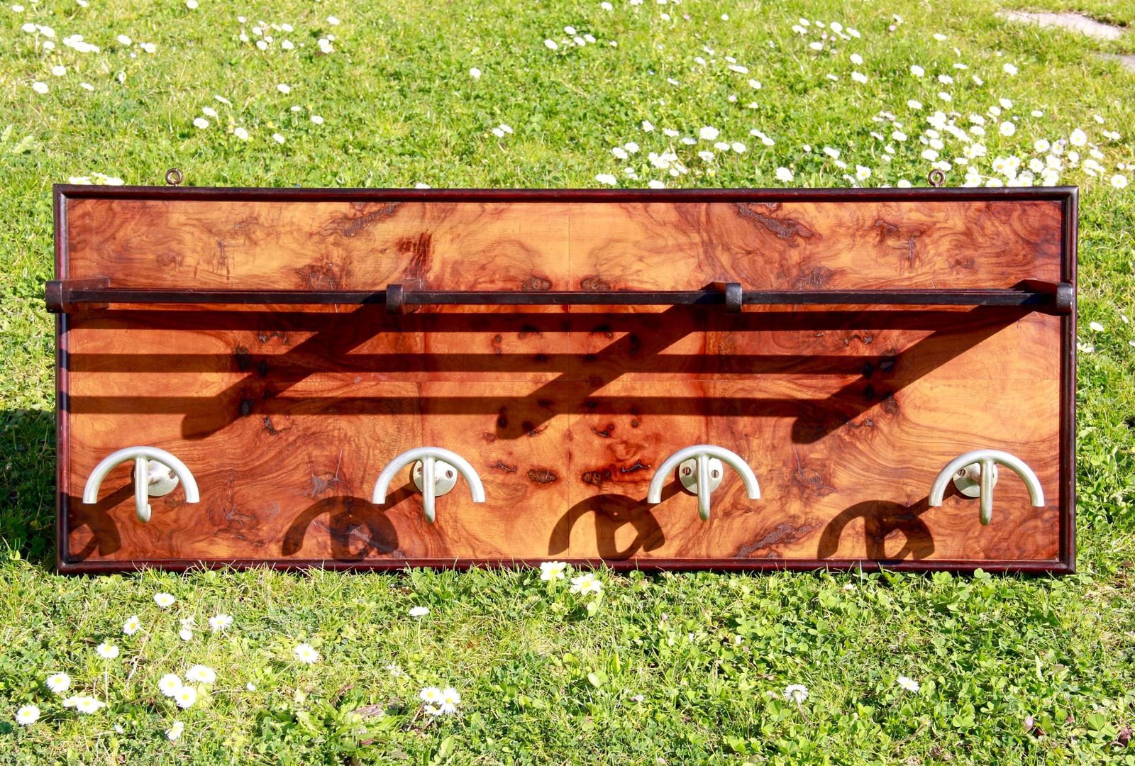 Arturo, Antique Art Deco Wall Coat Hanger, Italy, 1930s photo vintage