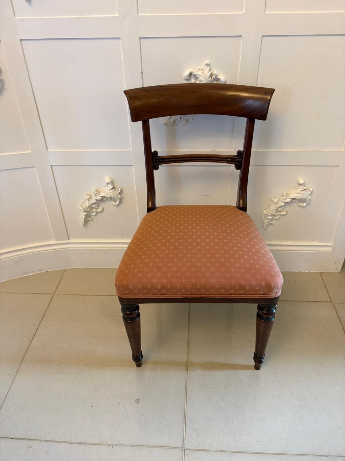 photo buy Antique 19th Century Mahogany Set Of 6 Dining Chairs Including 2 Carvers