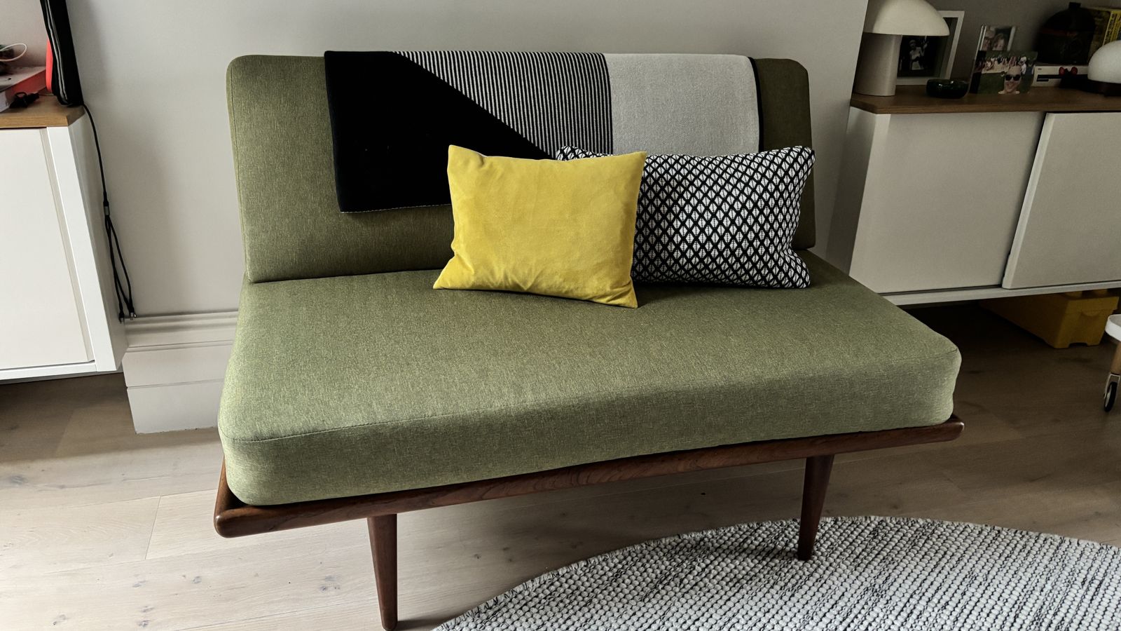 Two Seater Minerva Sofa Peter Hvidt & Orla Mølgaard For France & Søn