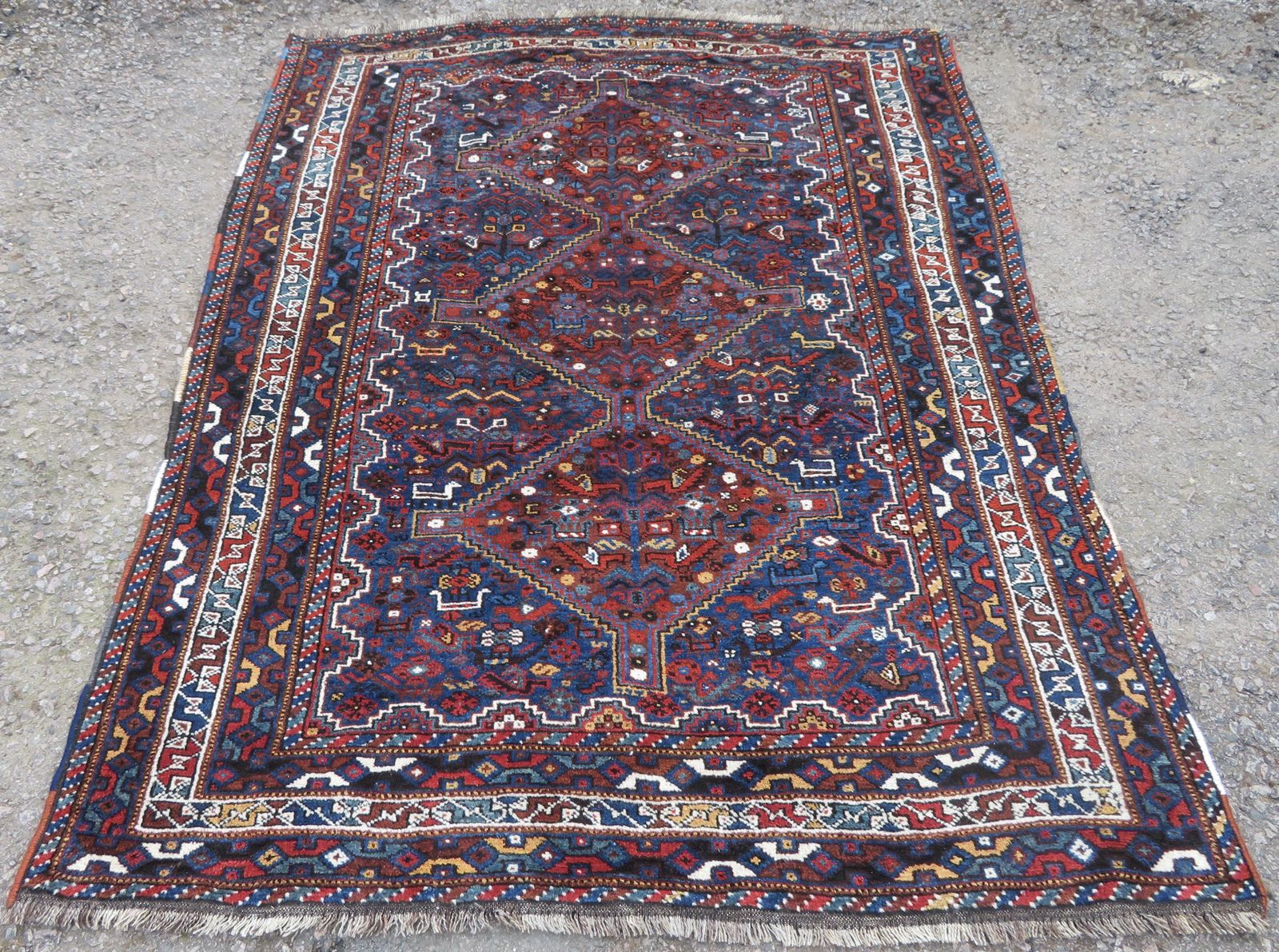 Antique Tribal Rug. 214cm X 167cm.
