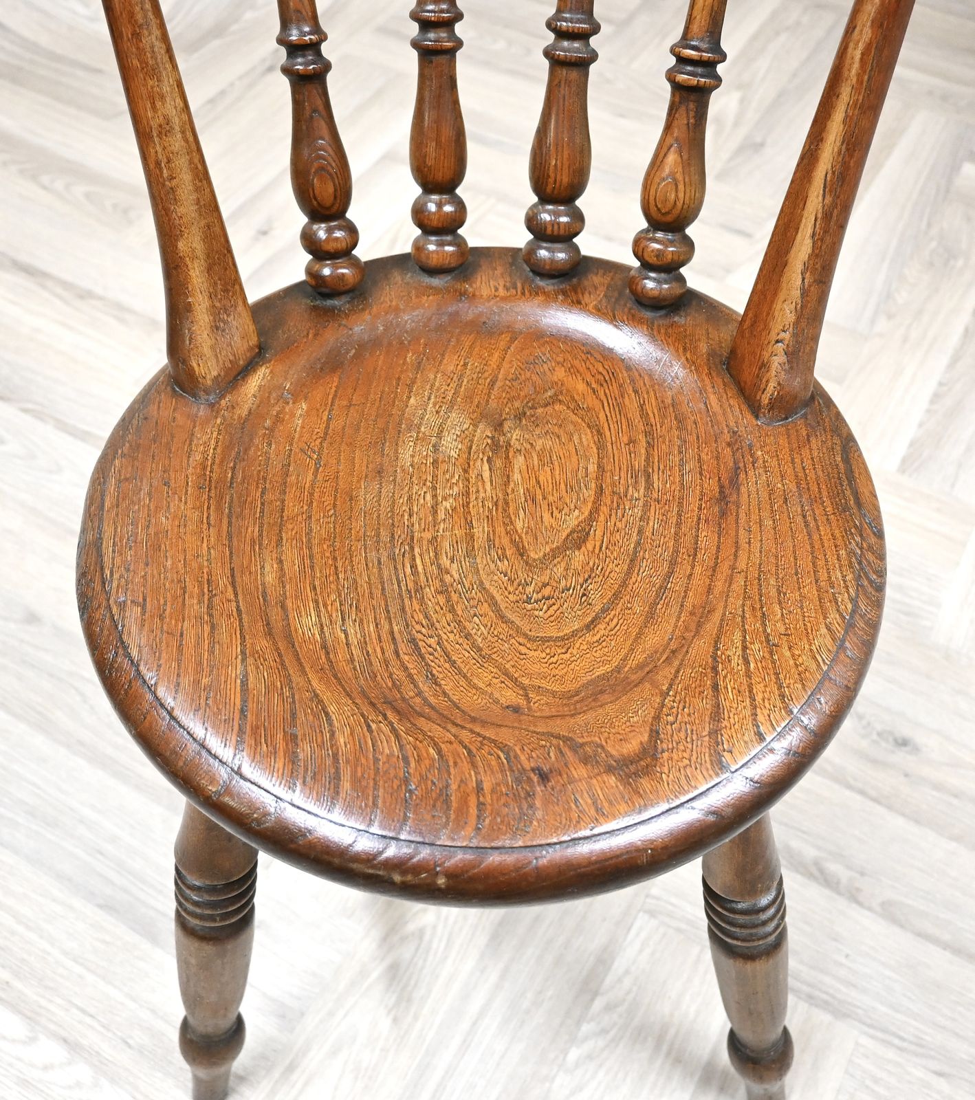Set Of 4 Penny Seat Windsor Kitchen Dining Chairs photo Furniture