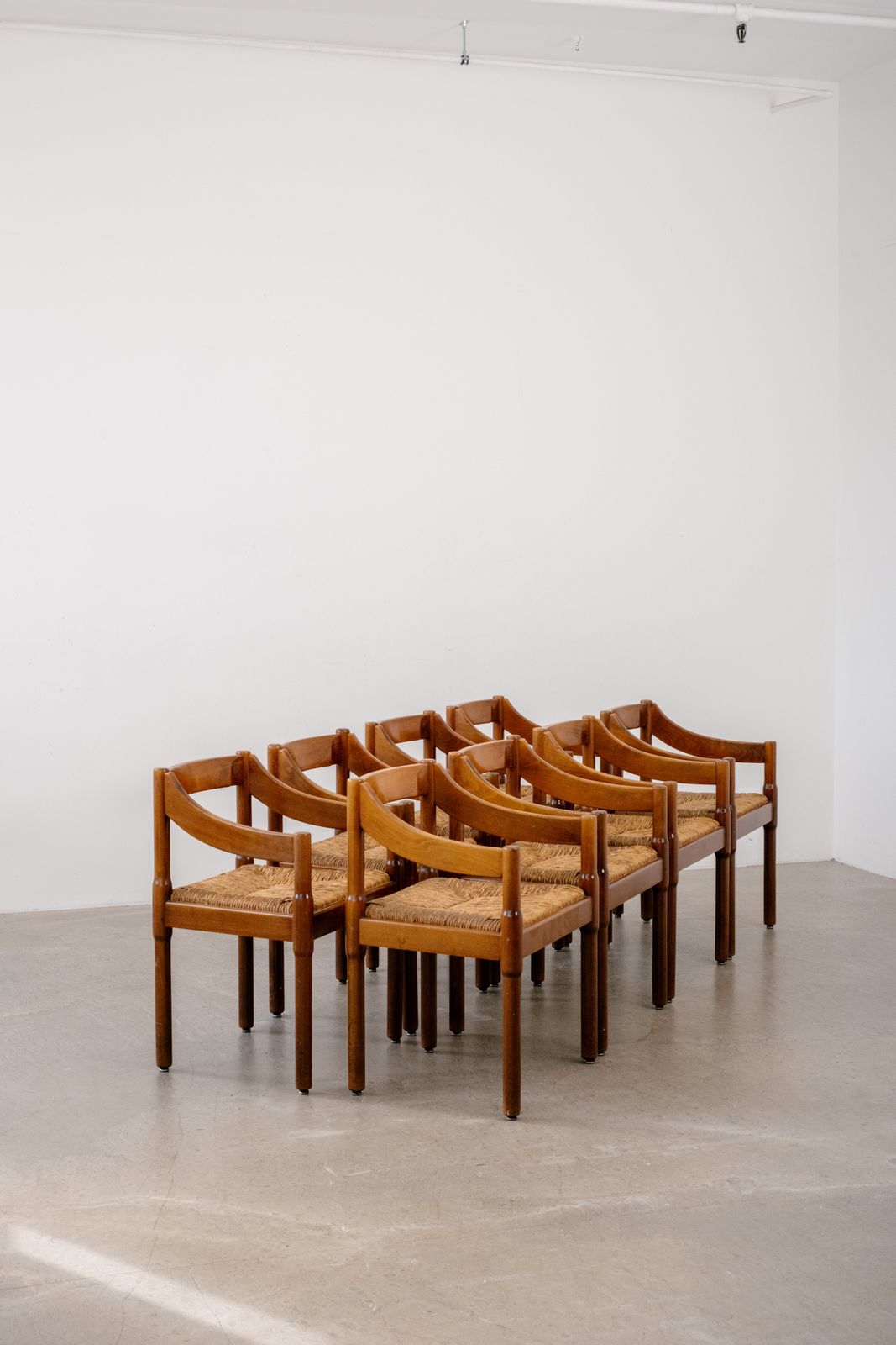 Vico Magistretti 'Carimate' Chairs X10