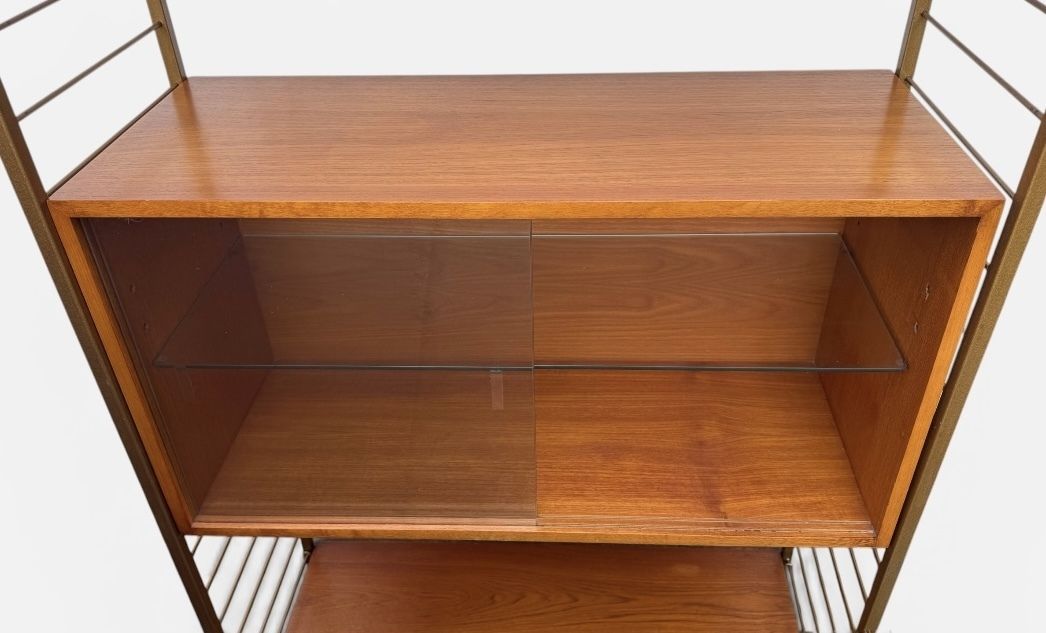 Original 1960’s Mid Century Teak Ladderax Modular Shelving System photo vinterior
