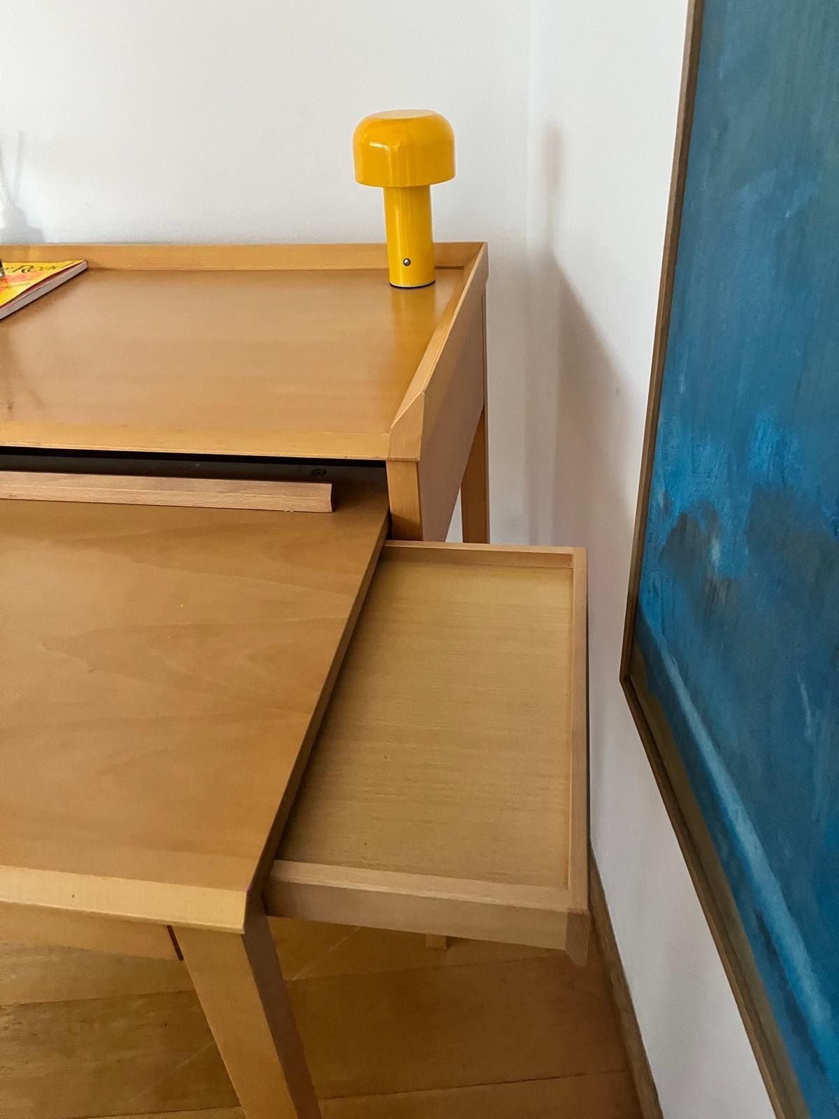 Terence Conran Nexus Desk – Beech Wood – Minimalist / Mid Century Style photo 250.0