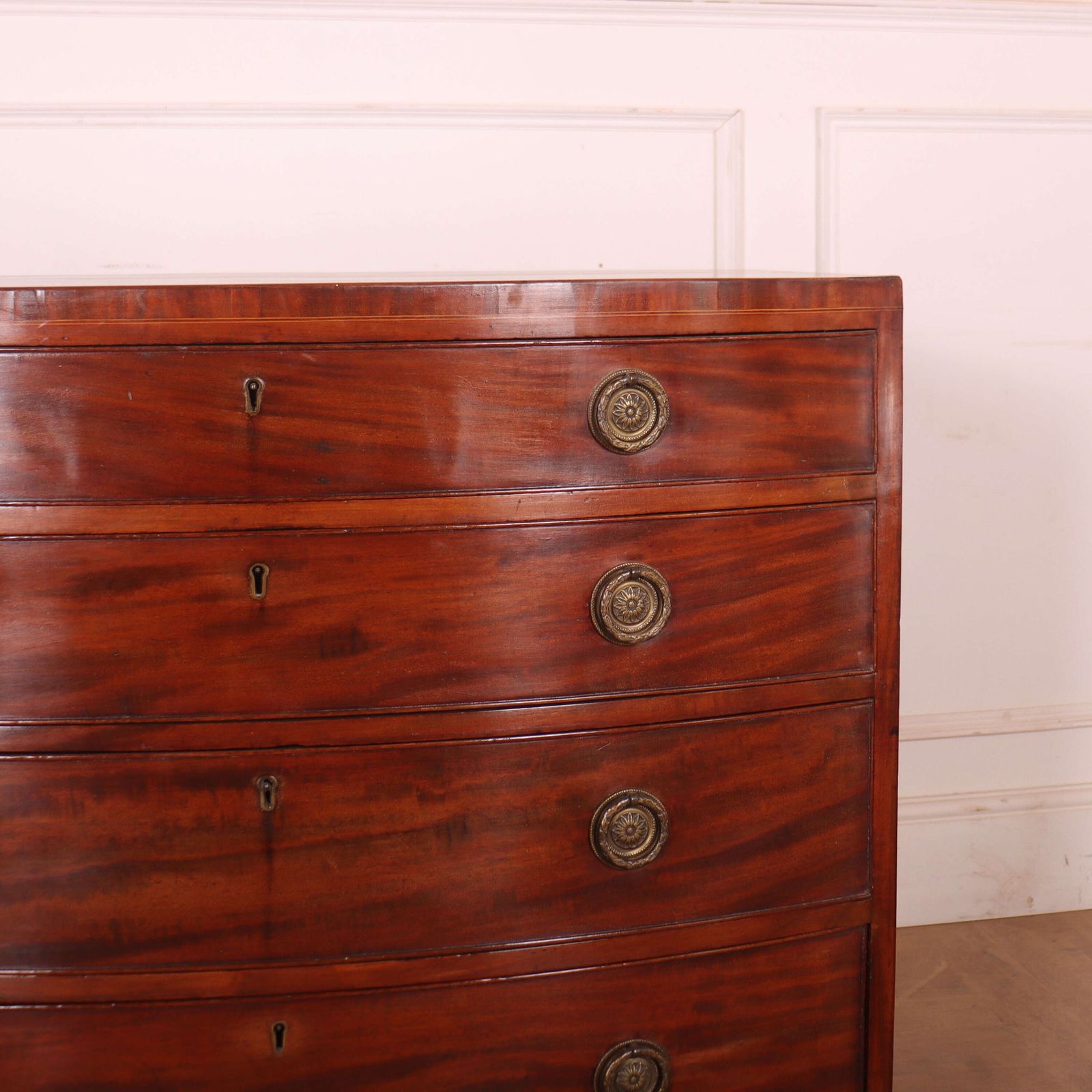 English Bowfront Chest Of Drawers photo Furniture