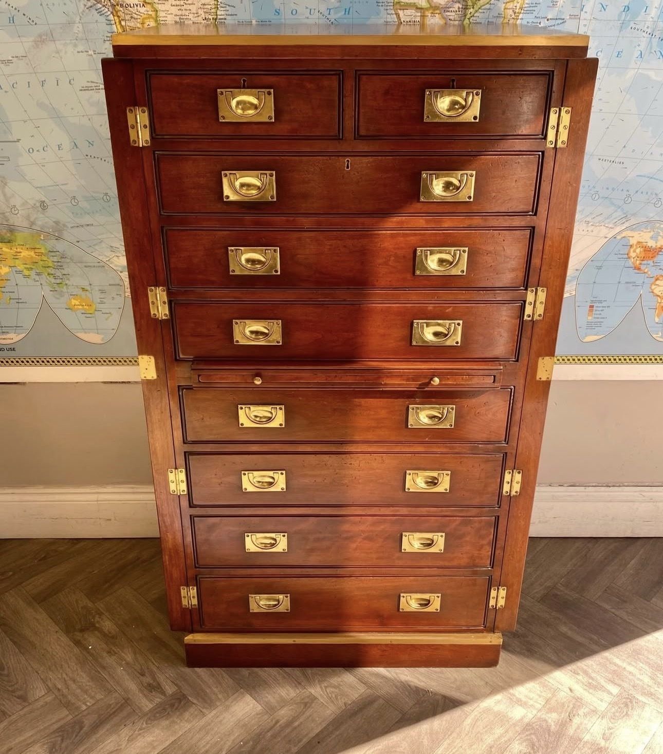 Wellington Campaign Chest Of Drawers