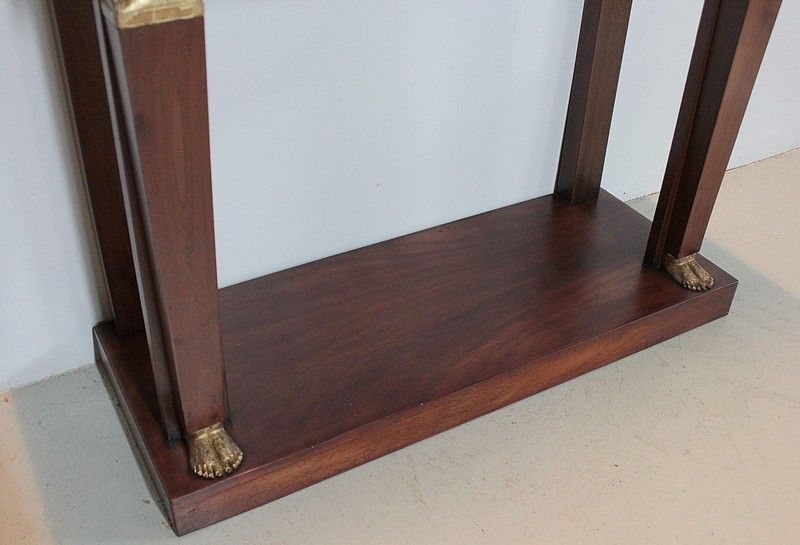Mahogany Directoire Console Early 19th photo buy