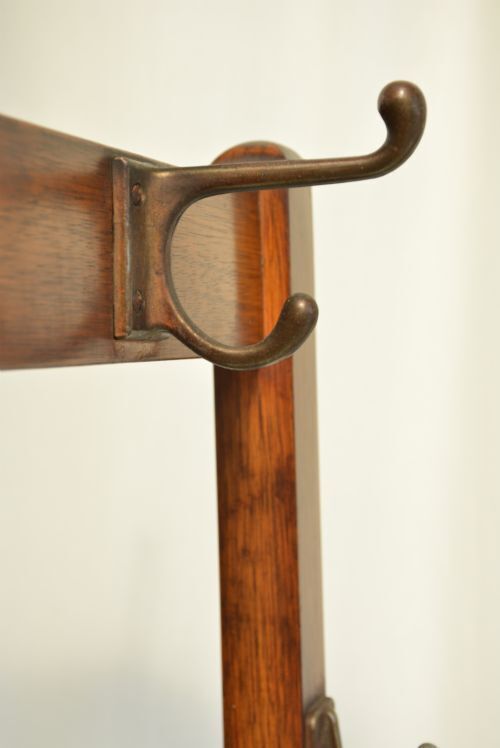 Mid Century Hall Stand Coat Stand Rack photo vinterior